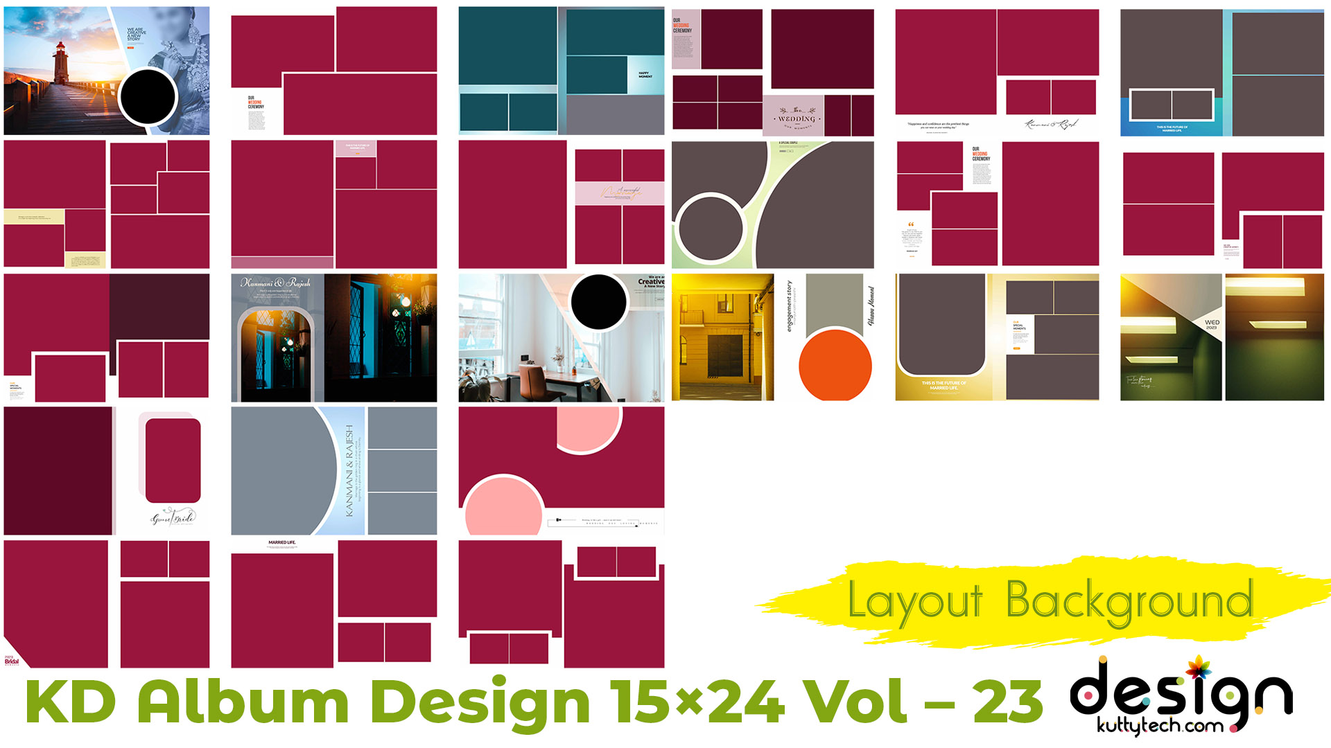 KD Album Design 12×36 Vol - 33 - Kutty Design